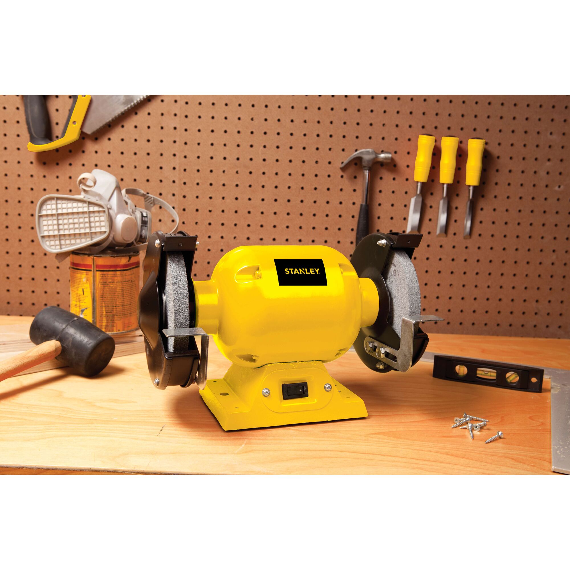 STANLEY STGB3715-IN 1/2 HP Bench Grinder - Image 6